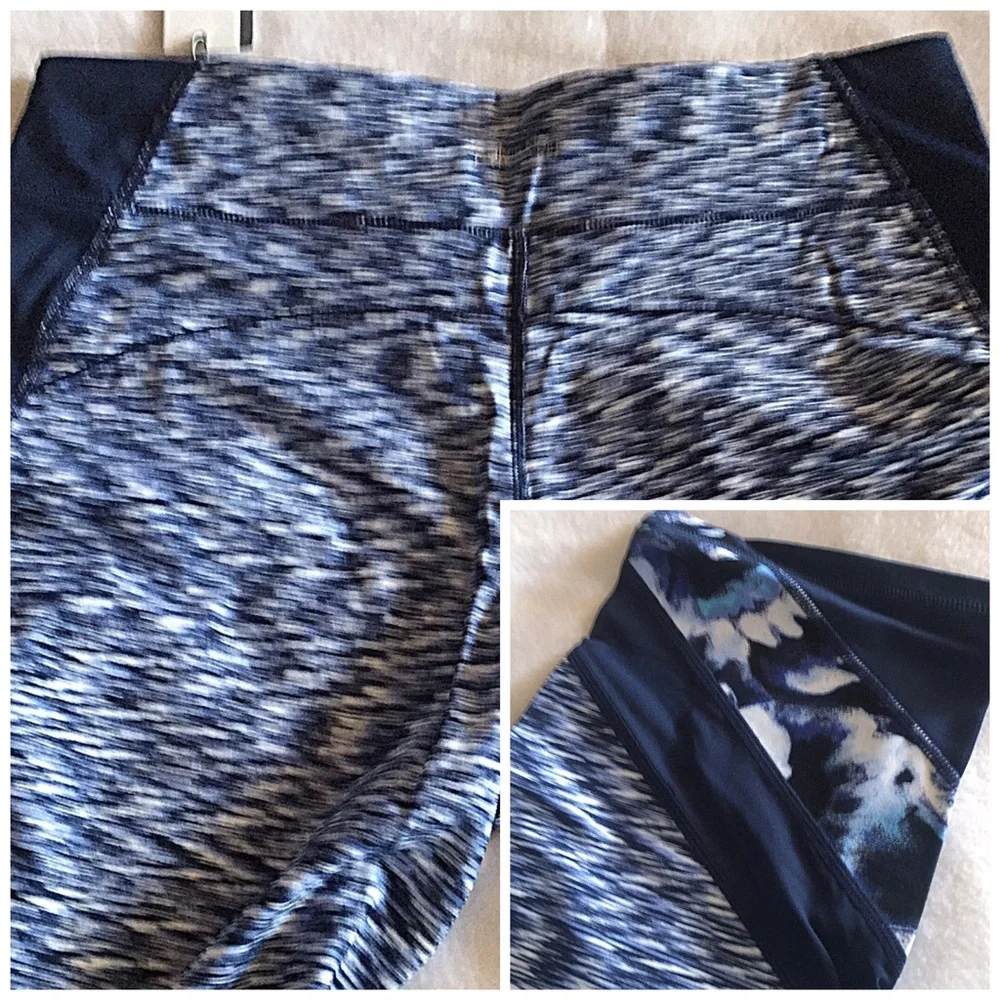 Calvin Klein Blue/White Leggings